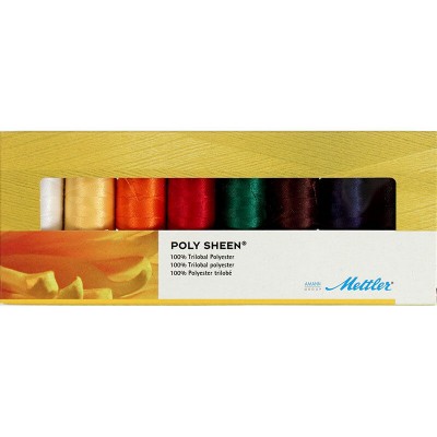 Kit 8 Linhas de Bordar Mettler