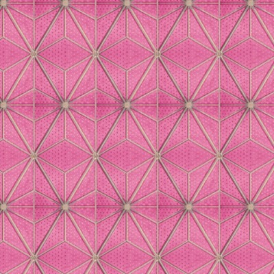 Tecido Coordenado Rosa