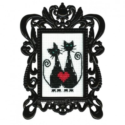 Kit Ponto de Cruz Amor