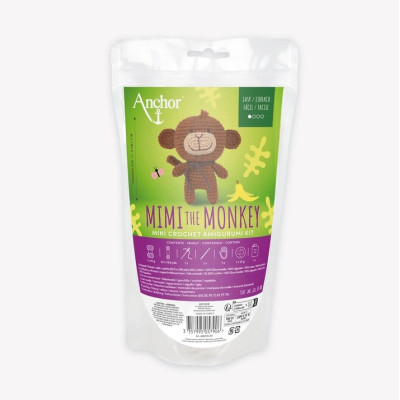 Kit Amigurumi Macaco Mimi
