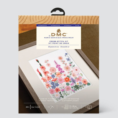 Kit Ponto de Cruz Flores...