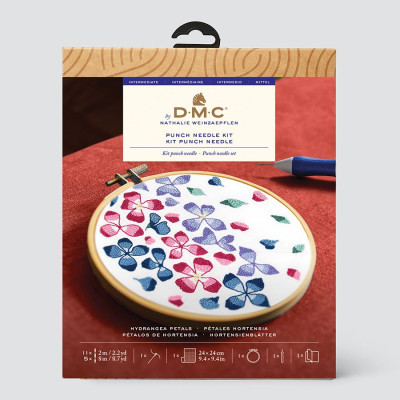 Kit Punch Needle Pétalas de...