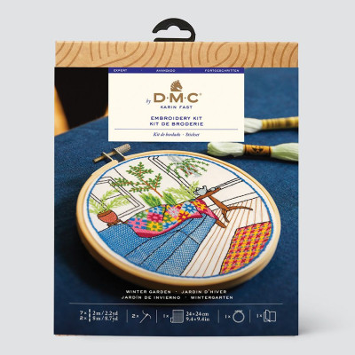 Kit de Bordado Jardim de...