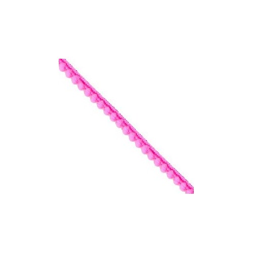 Mini Pompom Rosa Neon