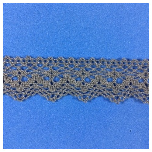Renda Cinza 2.5cm